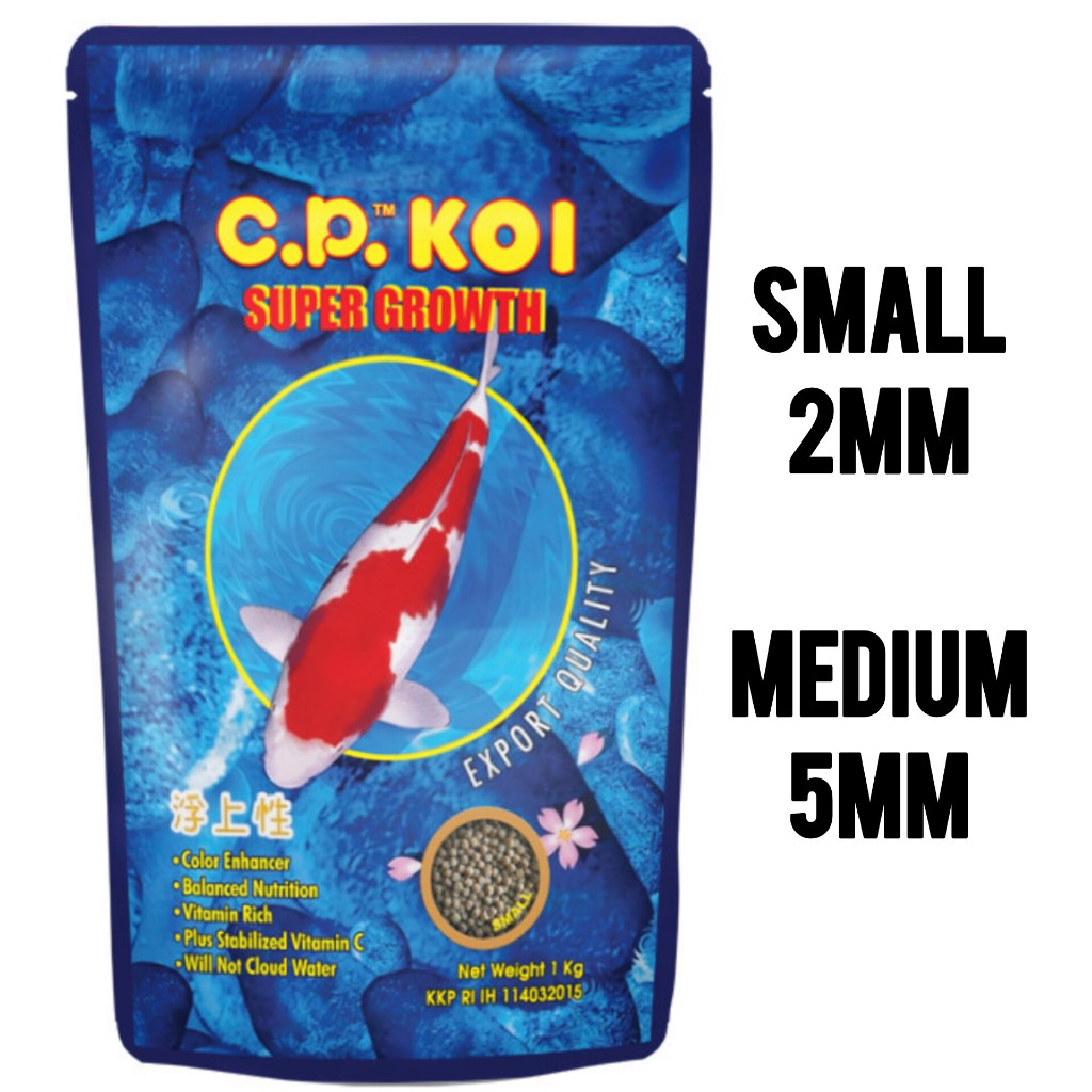 CP KOI 1kg / pakan koi