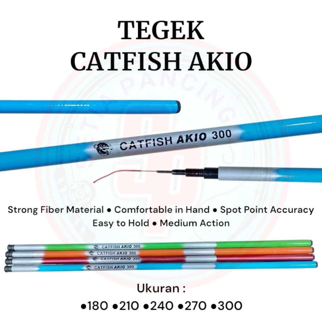 JORAN POLE/TEGEK CATFISH AKIO 210CM