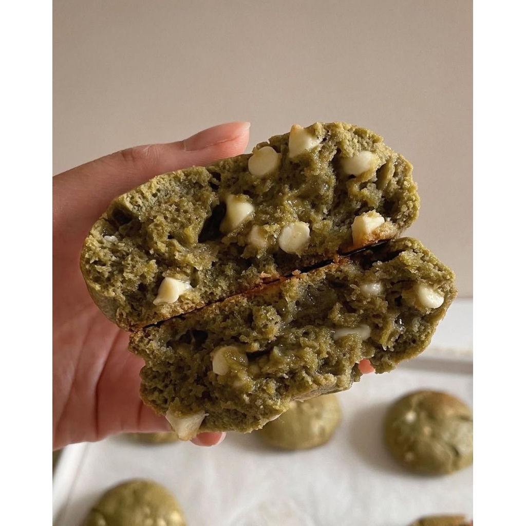 

NYC Soft Matcha Cookies