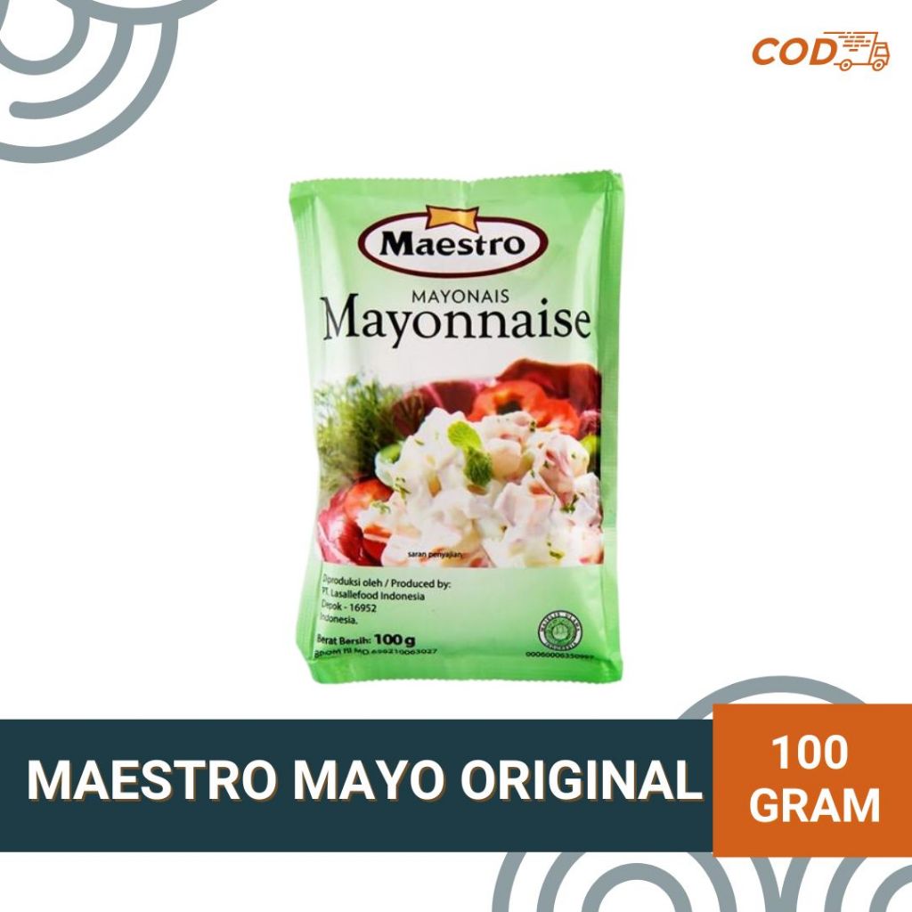 

Maestro Mayo Original 100gr - Mayonais Original