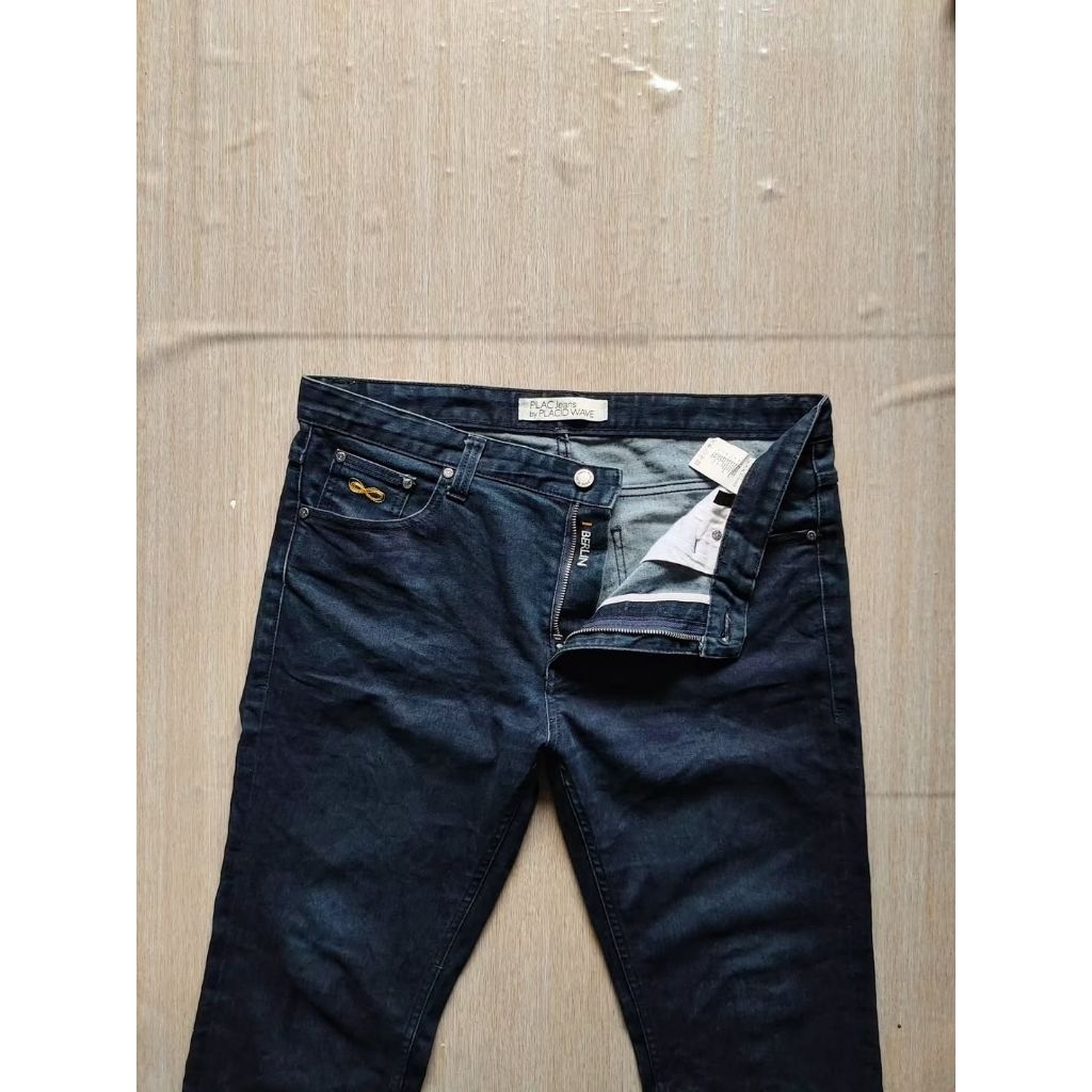 Celana jeans plac non selvedge original