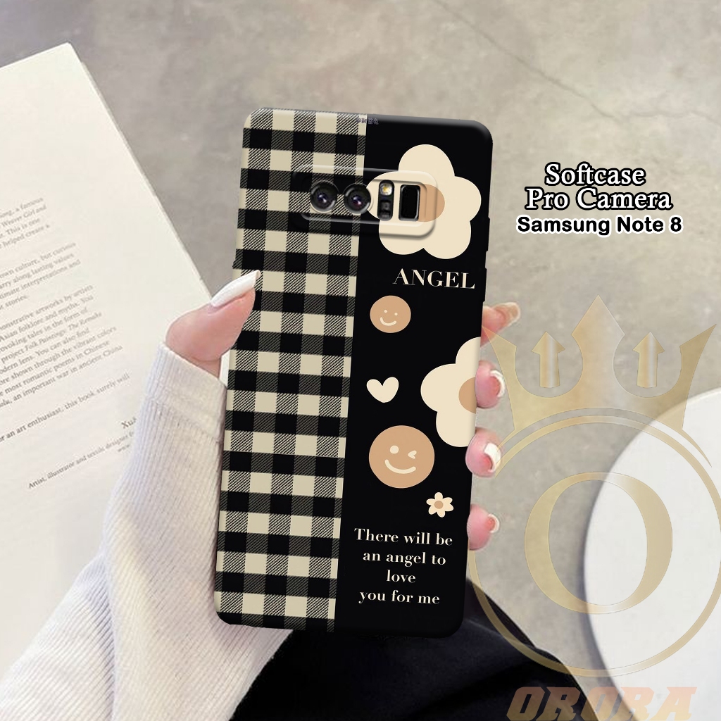 Softcase Samsung Galaxy  Note 8 - ORORA - Casing Samsung Galaxy Note 8 - Motif case Lucu - Samsung -