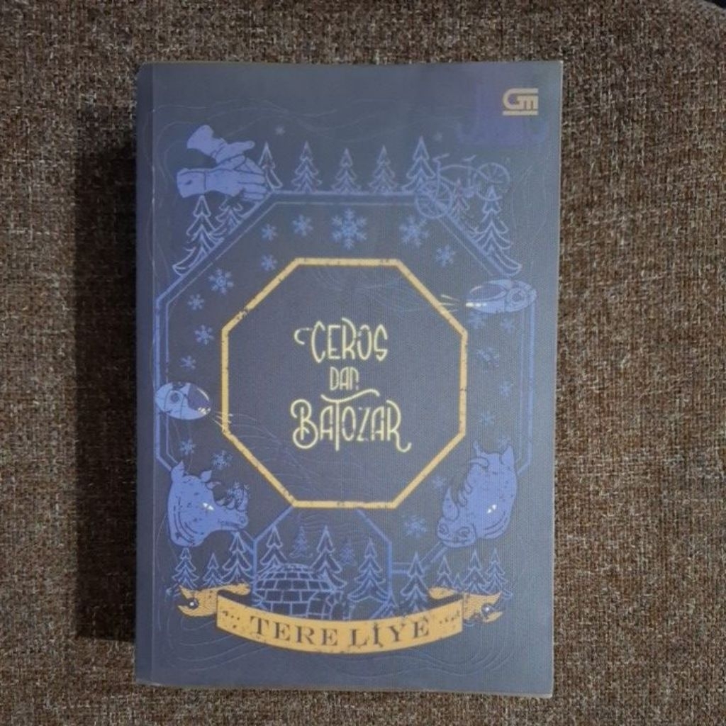 PRELOVED Buku Novel Tere Liye Ceros dan Batozar ORIGINAL GRAMEDIA
