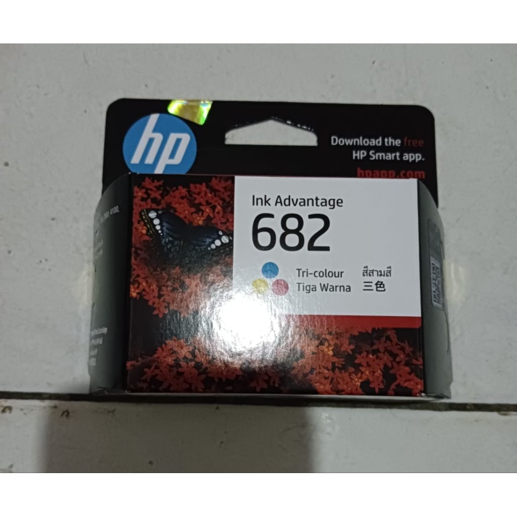 tinta printer hp 682 color