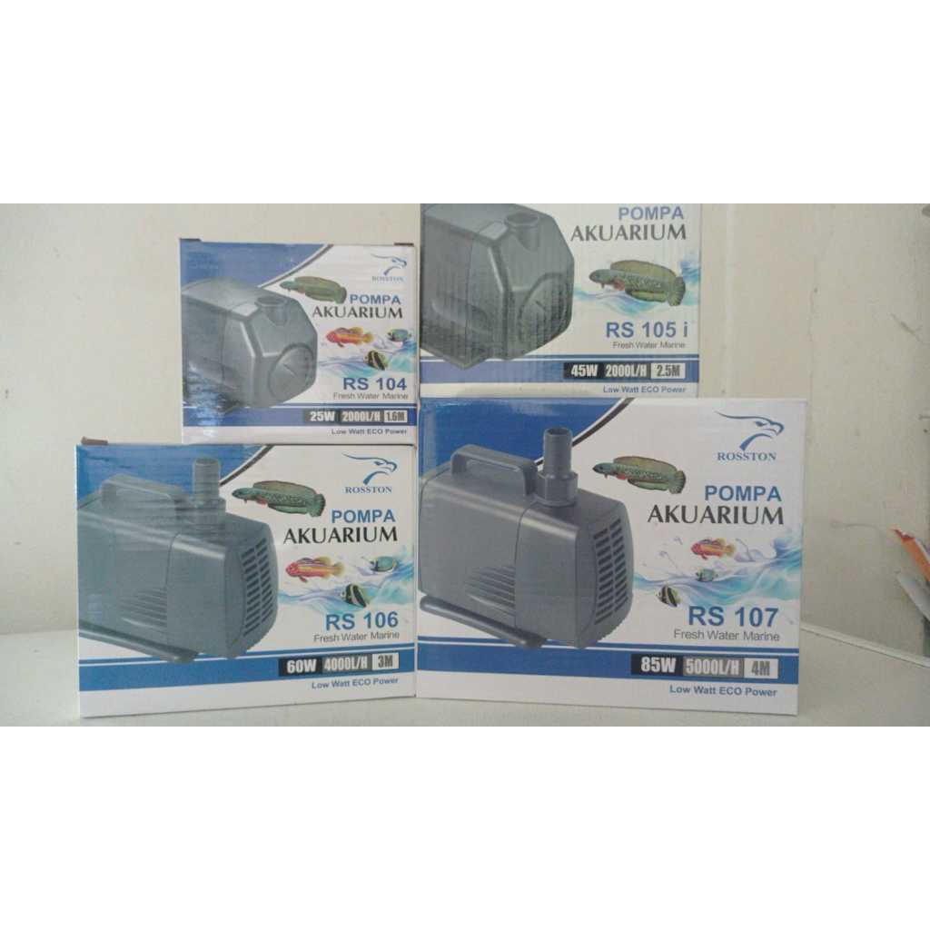 ROSSTON RS-104 RS-105 RS-106 POMPA AIR AKUARIUM / ROSTON WATER PUMP AQUARIUM