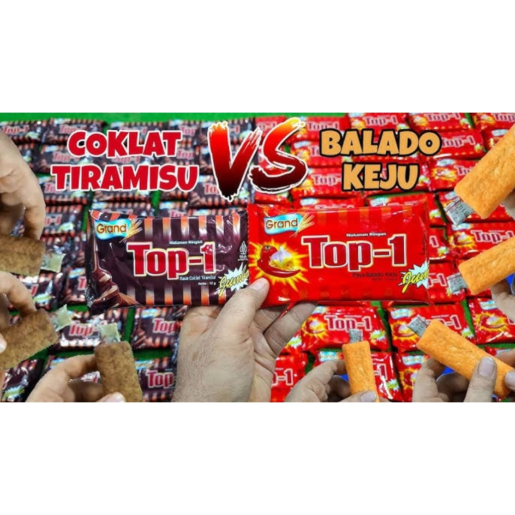 

Top- 1 Jumbo berhadiah uang tunai - Ciki berhadiah uang - 1 renceng isi 10 PCS
