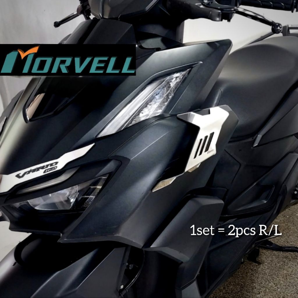 Vario 160 front garnish Side Air Flow Honda Click 160 Aero Winglet alis depan vario160