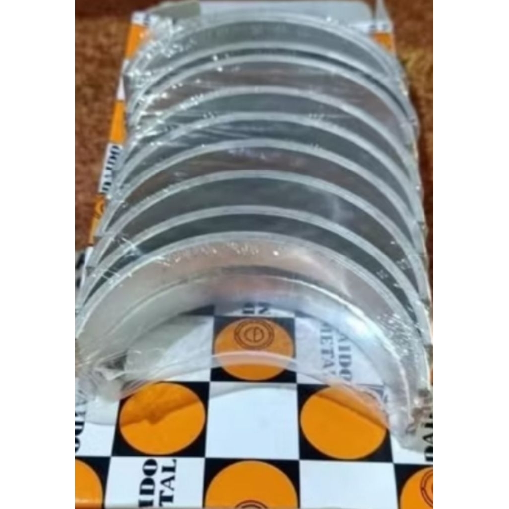 main bearing crankshaft cruk crek HT125 HT130 metal duduk askruk as kruk krek Toyota dyna HT 125 130