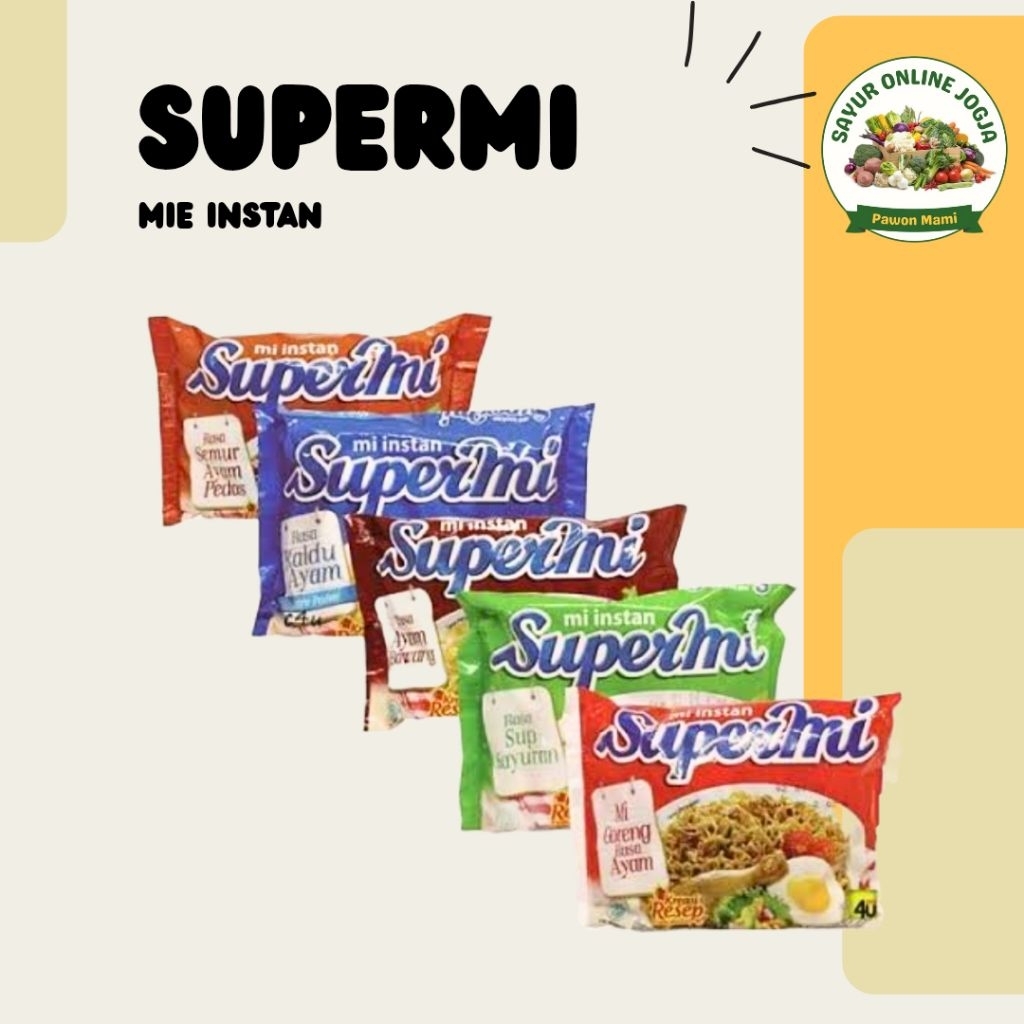 

Supermi 1pcs - PAWON MAMI SAYUR ONLINE JOGJA
