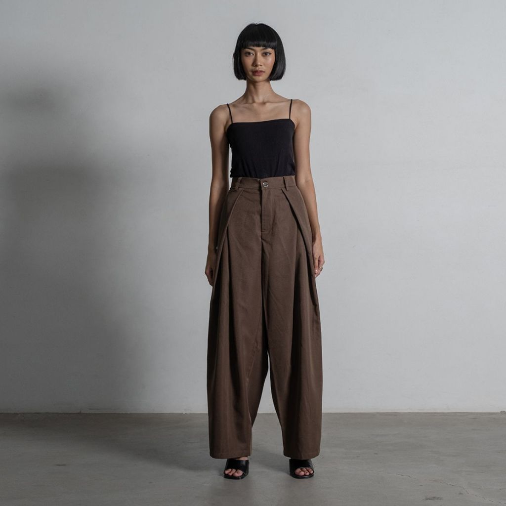 Filoposy Celana Panjang Fold Pants Women  (IFW2025 COLLECTION)