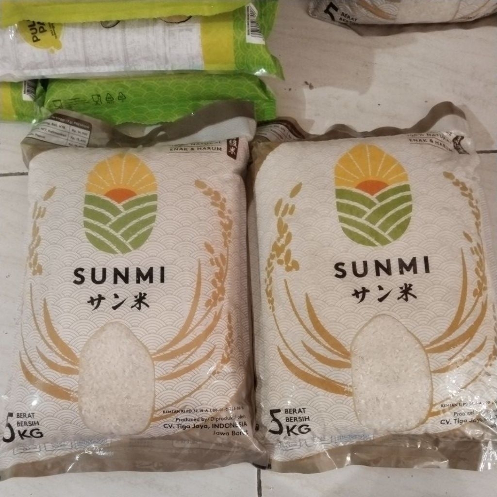 

Beras Sunmi bundling 2x5kg -free ongkir