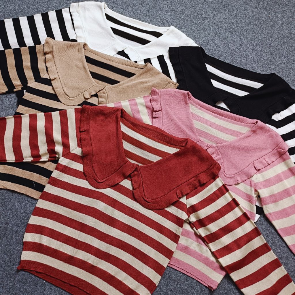 Knit New Import Bangkok | Baju Rajut Wanita | Blouse | Atasan | Sweater