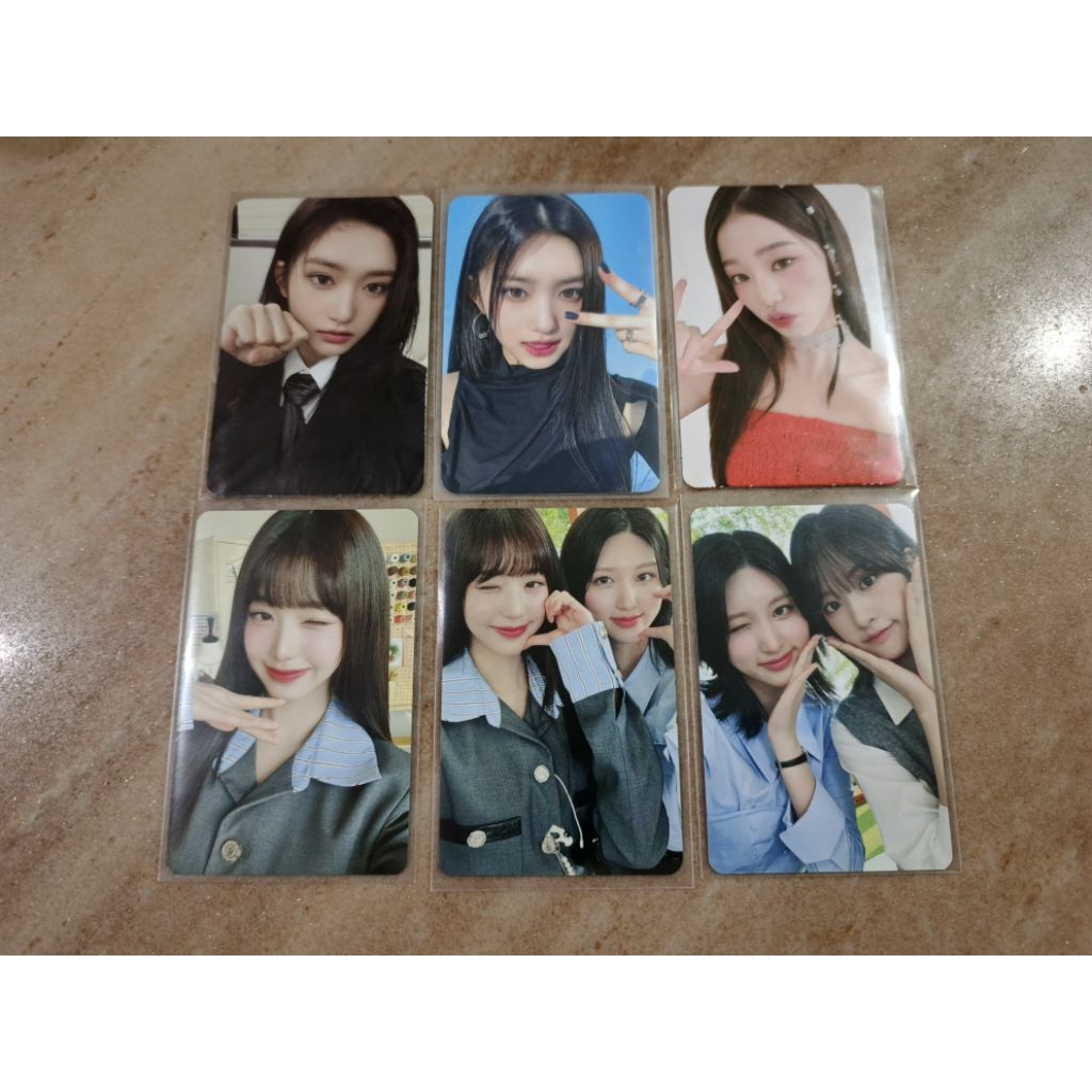 IVE Leeseo I've Ive ssq, mokketshop pob, Wonyoung amuse metal, magazine ive fanmeeting, Gaeul Wonyou