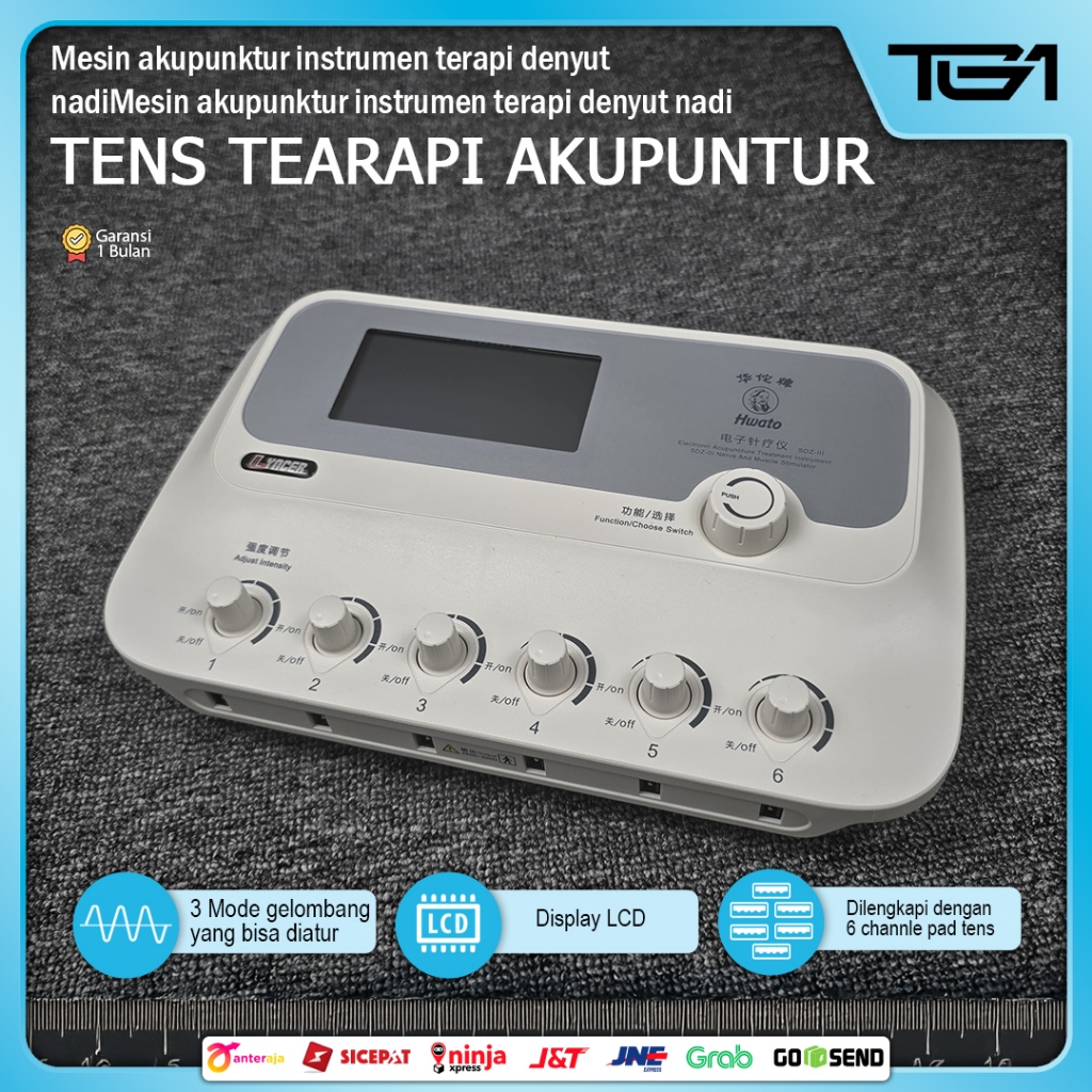 Alat Fisioterapi | Alat TENS Fisioterapi | Terapi Listrik Stimulator Elektroakupuntur & Elektro-TENS