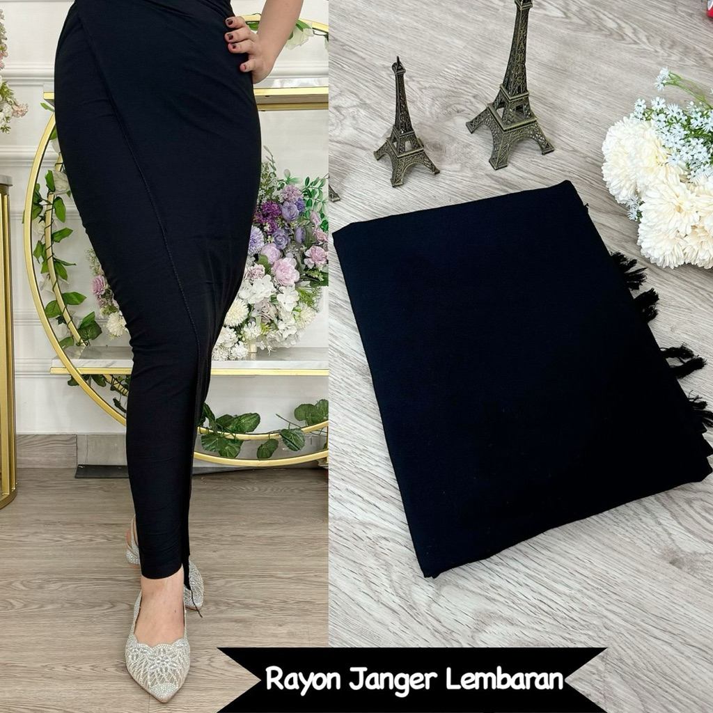 KAMEN POLOS WANITA/PRIA | KAMEN HITAM PUTIH BAHAN RAYON JANGER | KAMEN POLOS BALI | KAMEN RAYON ORIG