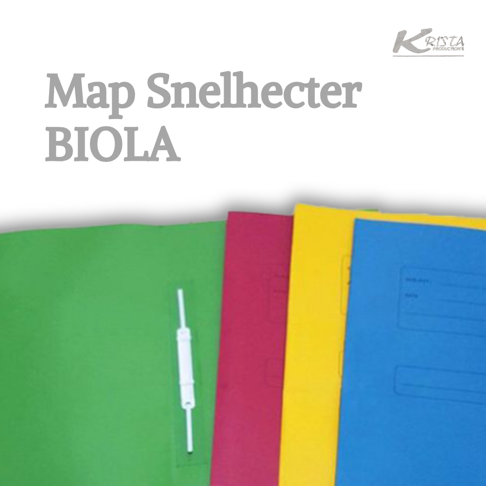 

Map Kertas Snelhecter BIOLA - Map Folio Snelhecter BIOLA