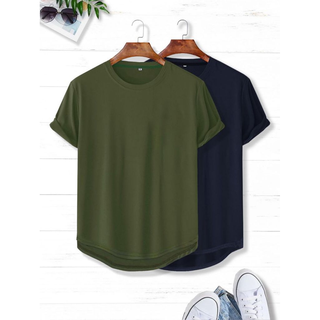 Kaos Oval Polos Pria Terbaru, Kaos Oblong, kaos t-shirt