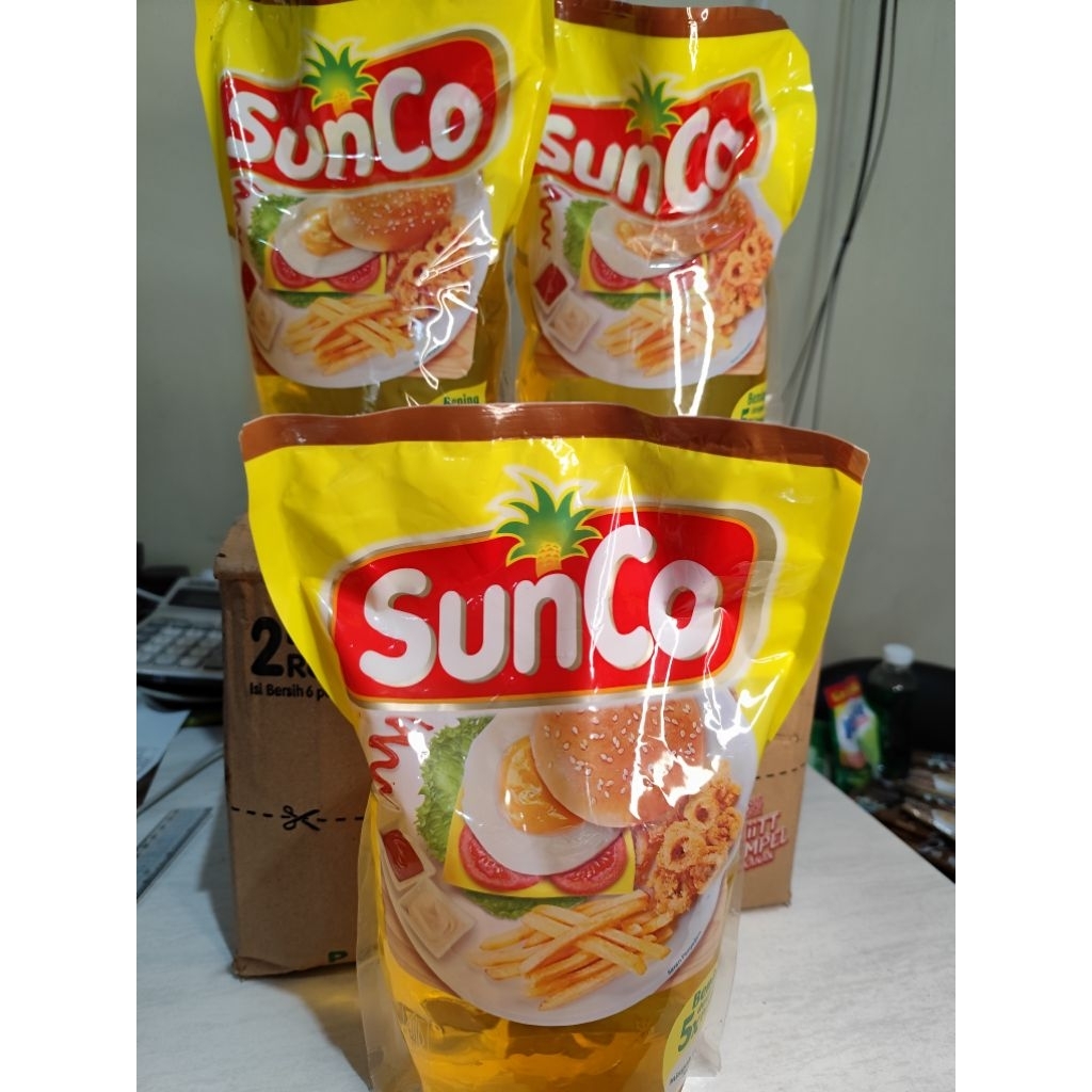 

Sunco minyak goreng 2Liter x 3 pcs