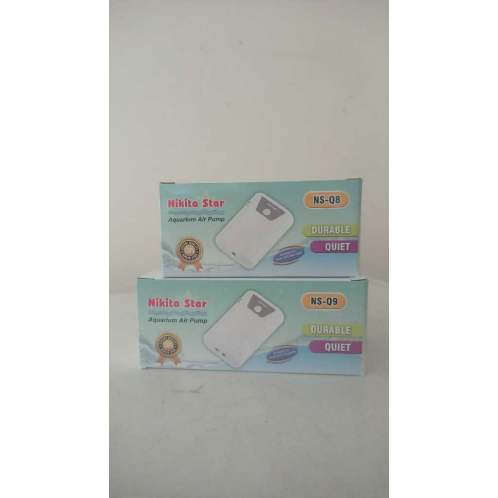 Nikita Star NS-Q8 Pompa Air Aerator 1 Lubang AC|DC