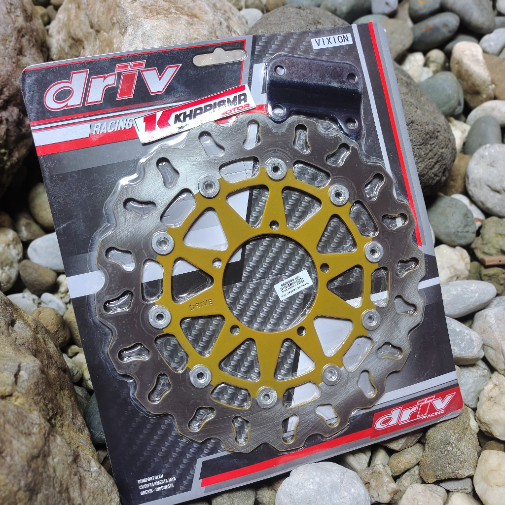 DISC piringan cakram depan lebar + BREKET 300 mm motor vixion new, vixion old dll