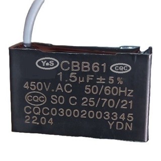 kapasitor kipas angin cbb61 1.8uf 1.2uf 1.5uf