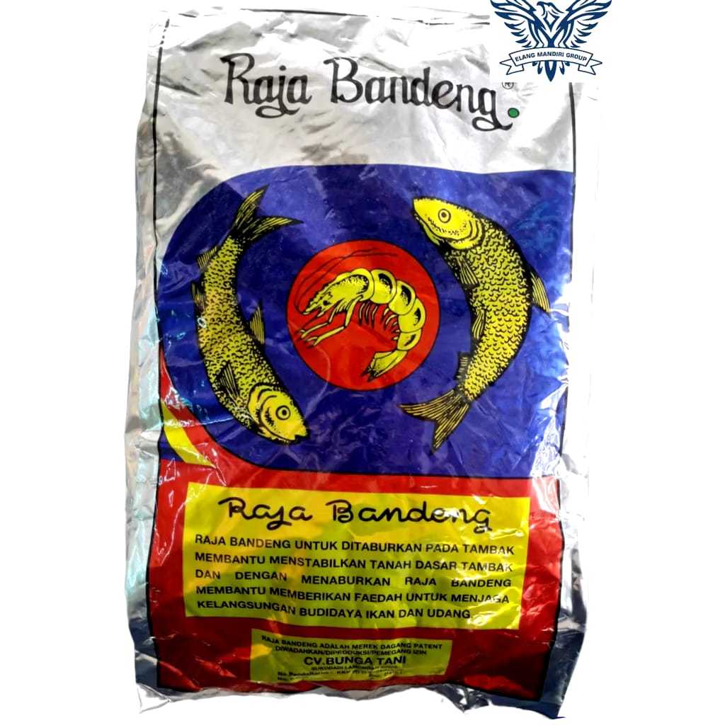 Raja Bandeng 2,5 kg Pakan Ikan Penumbuh Plangton Plankton Bunga Tani