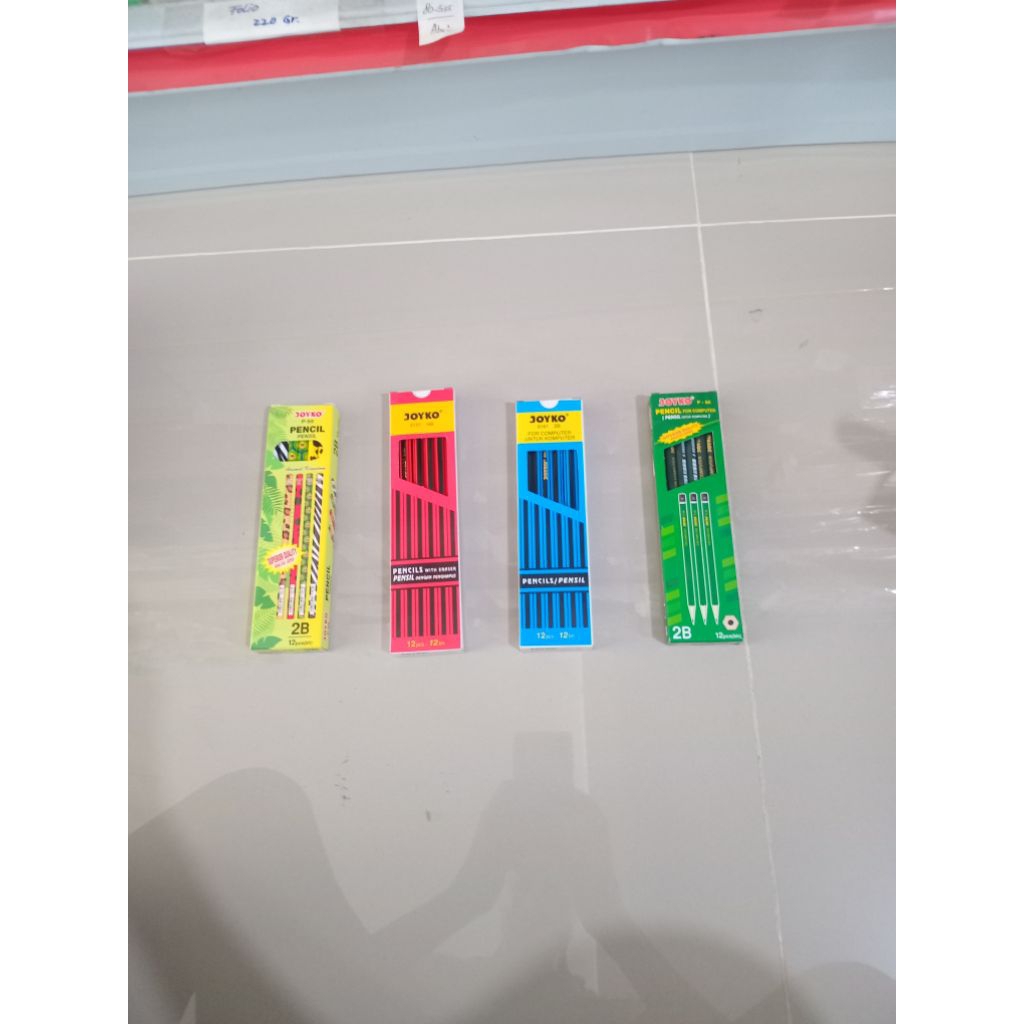 

JOYKO Pencil Pensil 6151-HB / Pensil 6161-2B / Pensil 2B P-88 / Pensil 2B P-92 / Pensil 2B P-99 - Doz isi 12 Pcs.