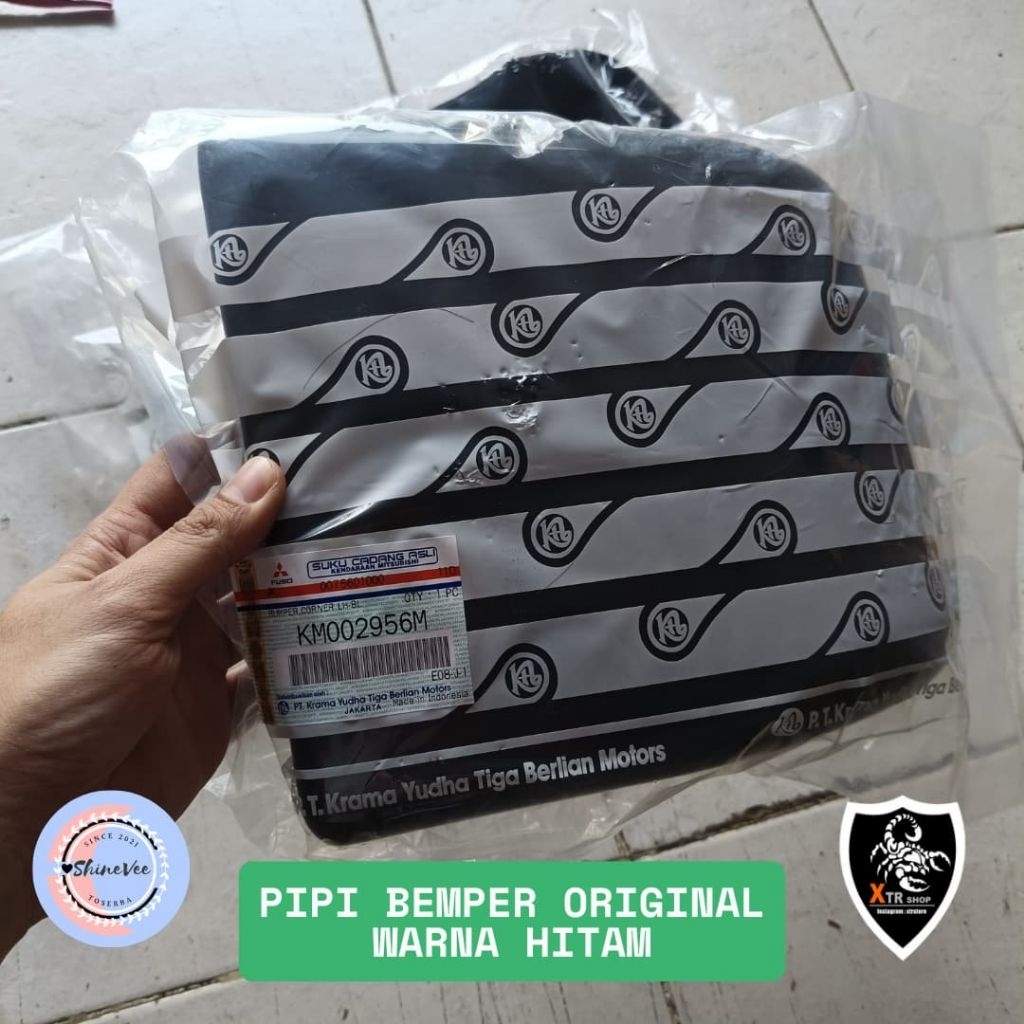 Extension Bemper Canter / Bemper Canter / Pipi Bemper PS125 / Pipi Hitam Canter KM002956M / Tanduk B
