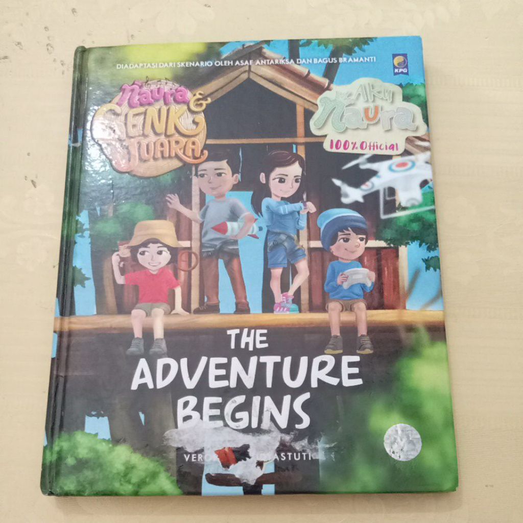 Novel ORI Naura Dan Genk Juara The Adventure Begins