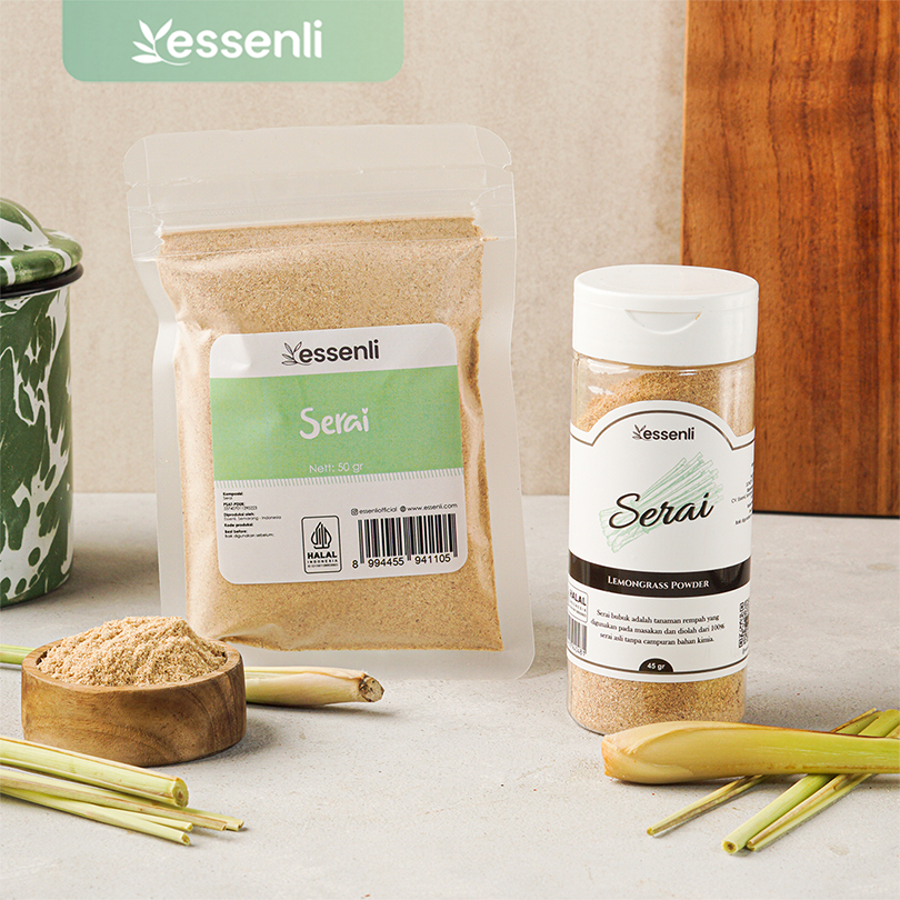 

ESSENLI Serai / Sereh Bubuk Bumbu Rempah Dapur