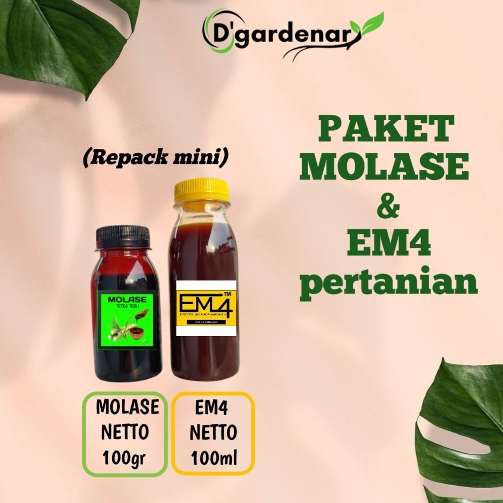 PAKET MOLASE & EM4 pertanian