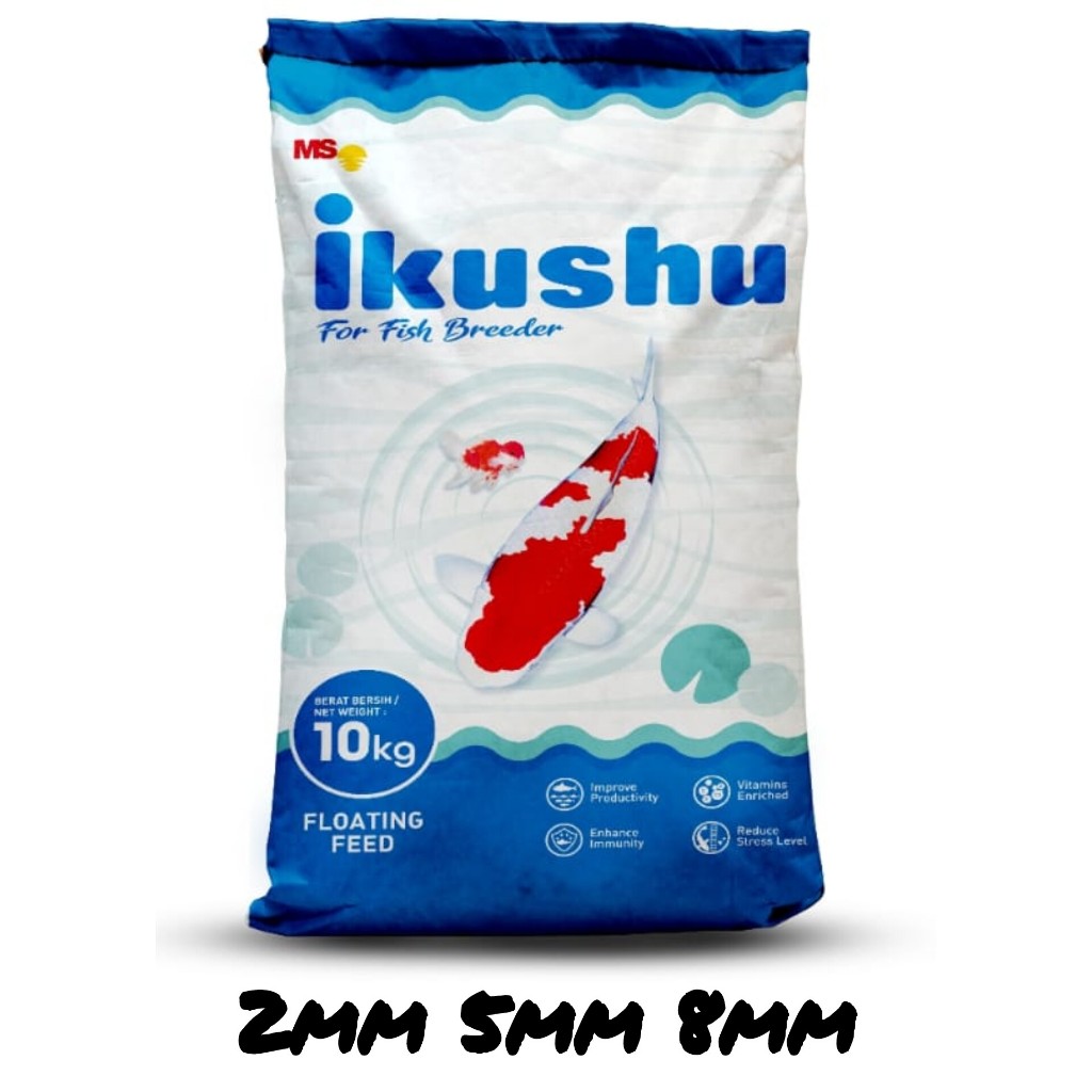 IKUSHU 10kg / SAK / ikushu pakan koi