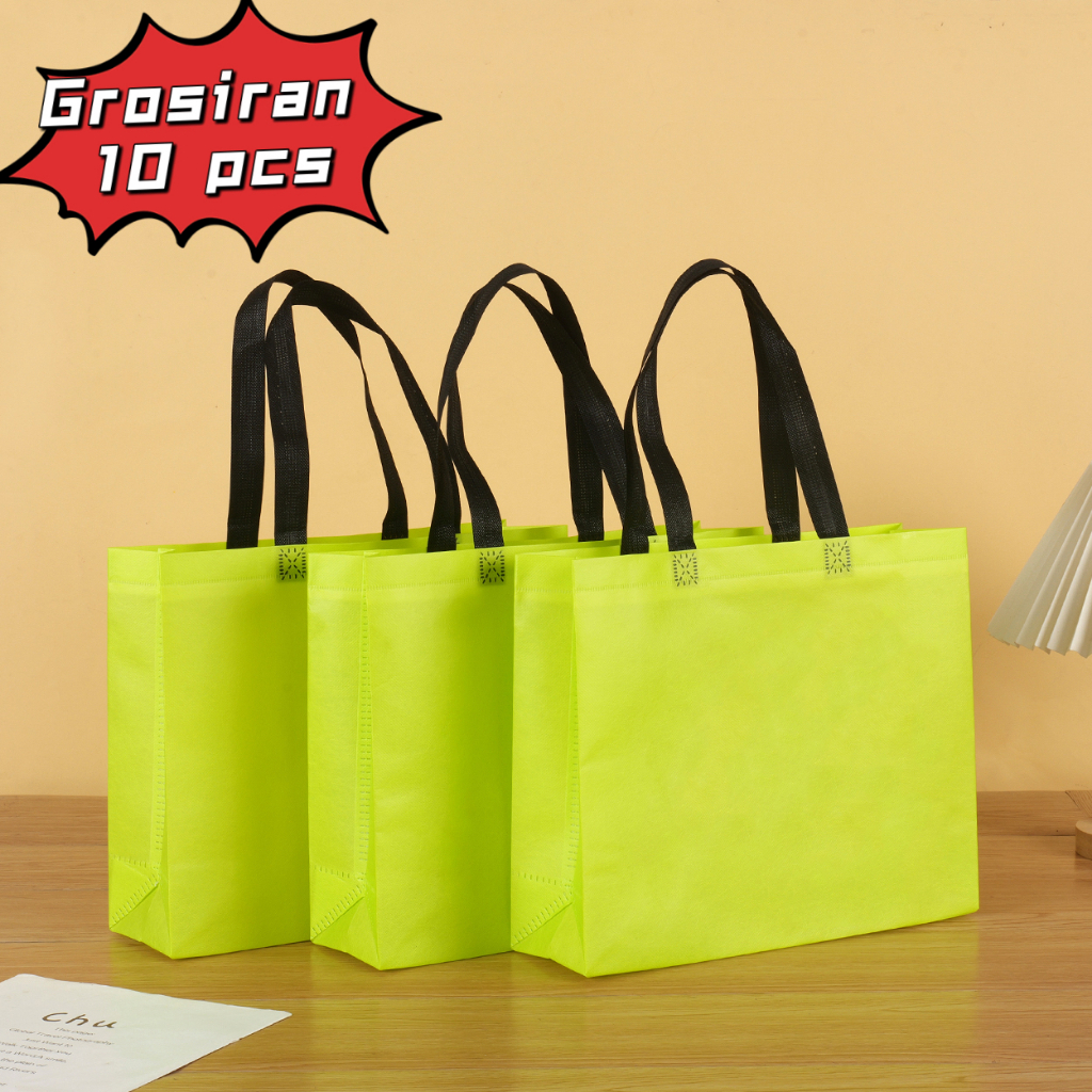 

Grosiran Tas Koper 10pcs-Tas hamper - Goodie bag - Tas Belanja - Tas Souvenir - Tas Kado - Tas Jinjing - Tas Lipat-Kantong Belanja - Souvenir - Shopping bag - Spoundbond - Tote Bag - Tas Wanita - Tas Murah - Tas Belanja Murah - Tebal dan Kuat