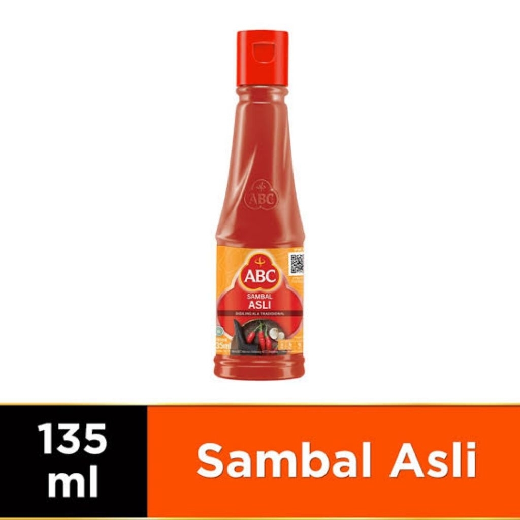 

ABC sambal asli & ektra pedas 135 ml
