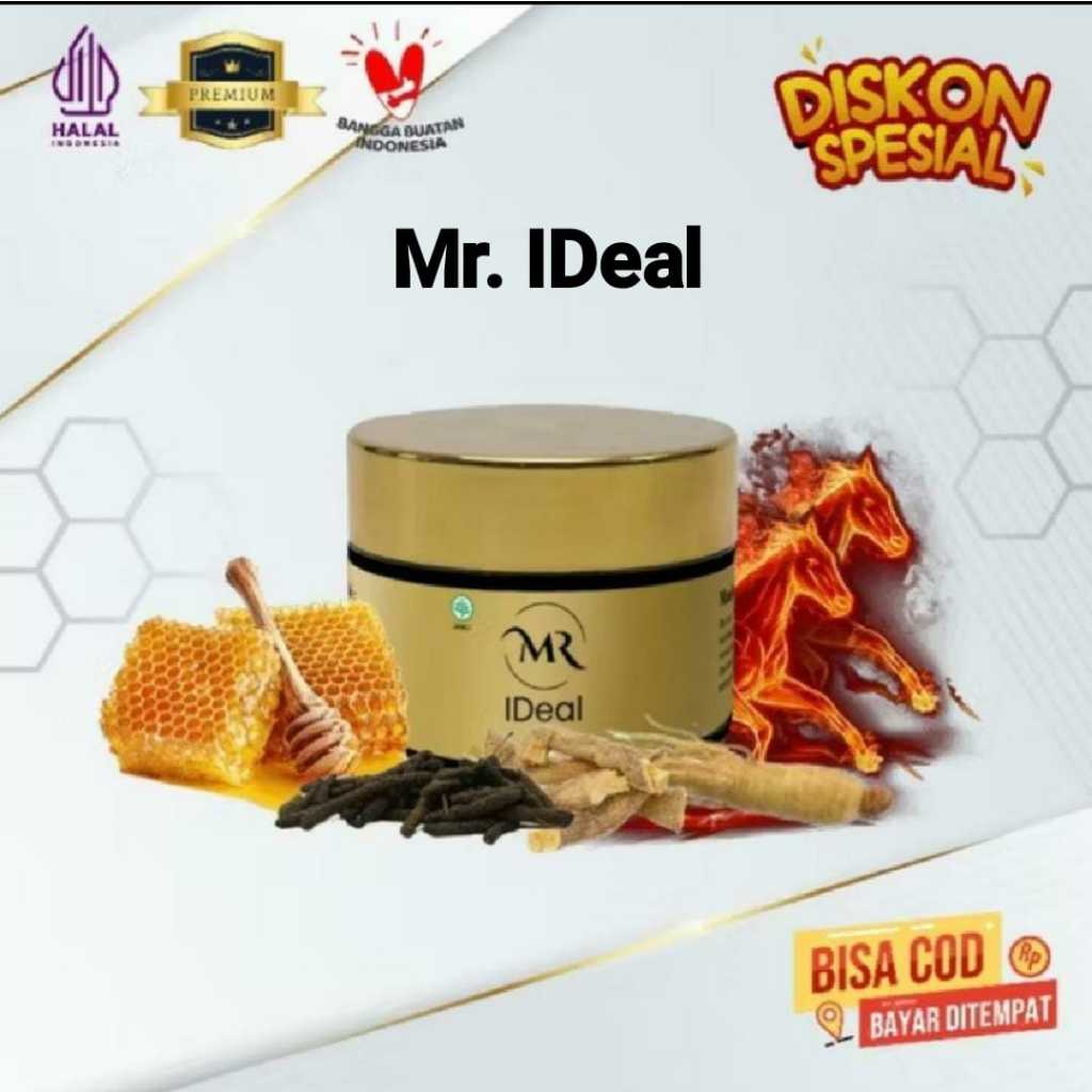 

MR IDEAL PREMIUM GOLD Madu Bubuk Serbuk Herb isi 15 btr ORIGINAL BY Mr Ideal