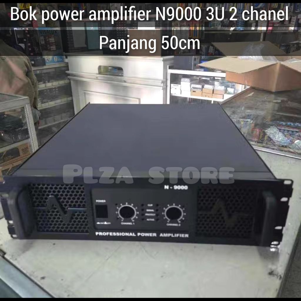 Bok Power N9000 3u 2chanel panjang 50cm hitam