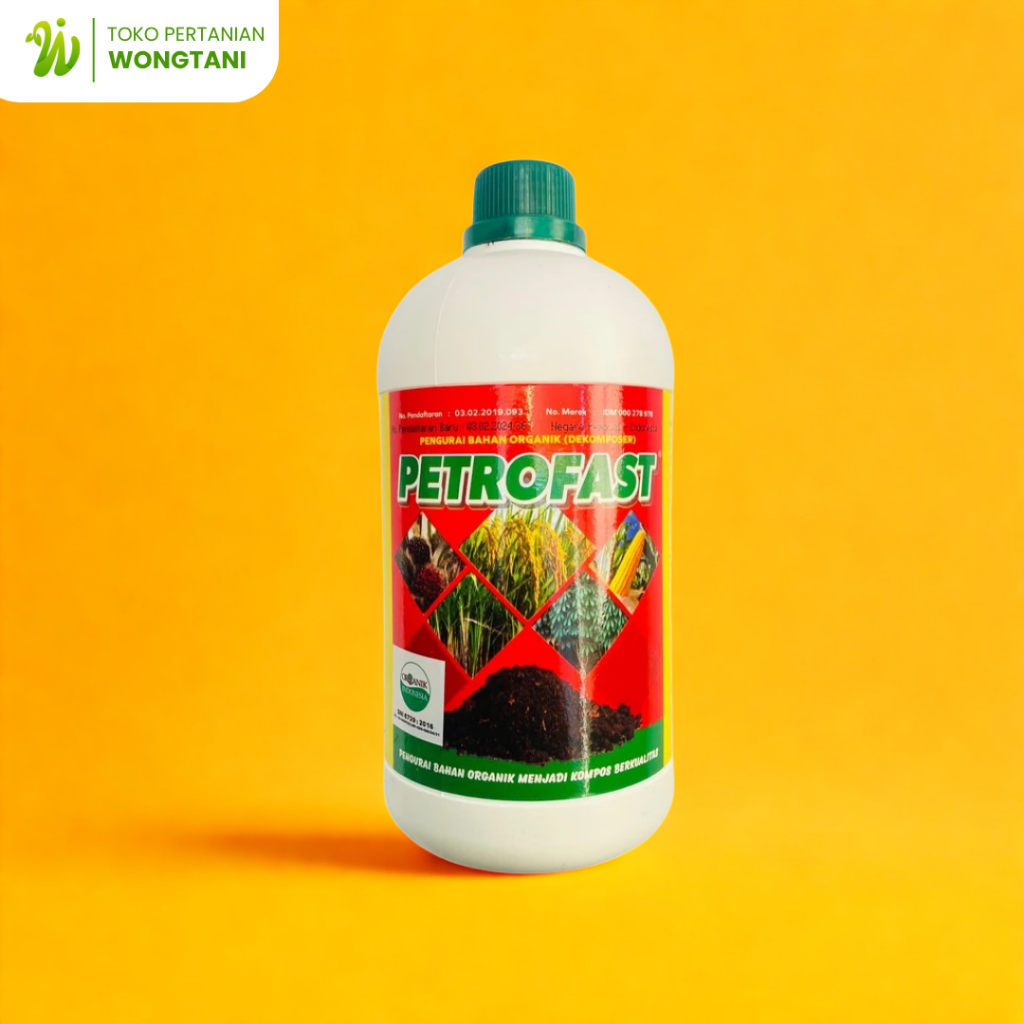 Dekomposer PETROFAST 1 Liter PETROKIMIA KAYAKU Pengurai Bahan Organik PETRO FAST Cepat