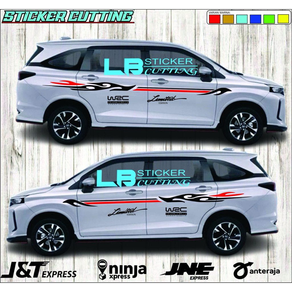 Cutting Stiker Mobil Avanza Veloz Stiker Mobil Toyota Avanza Veloz Terbaru