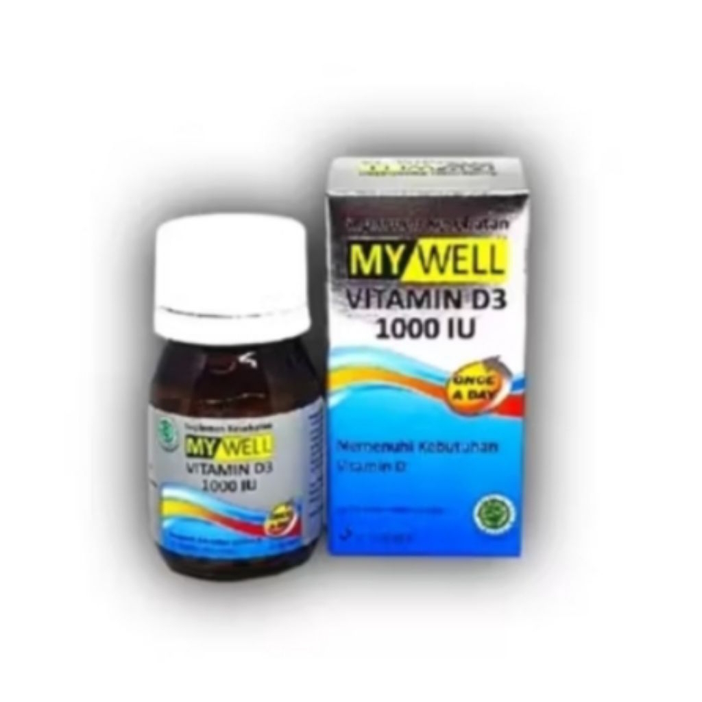 my well vitamin d3 1000 ui box