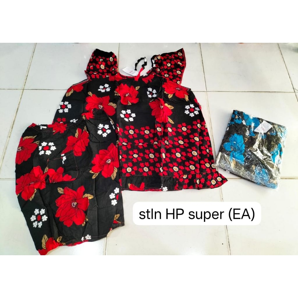 Setelan Baju Tidur Wanita Gajah Putih Super Jumbo