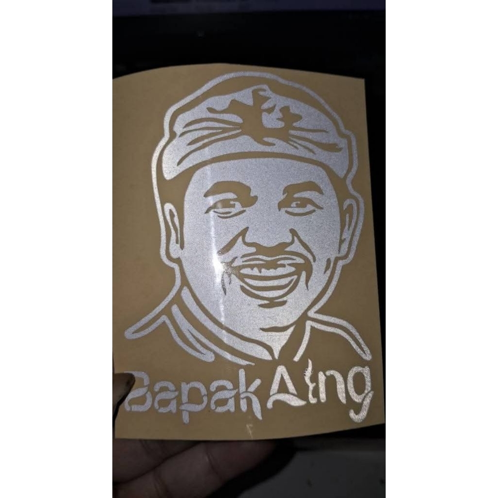 

sticker cutting kdm bapak aing