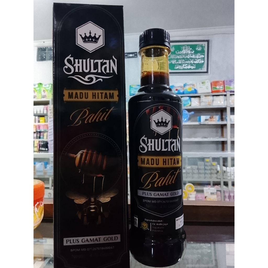 

Madu Hitam Pahit Sultan Plus Gamat Gold 470ml