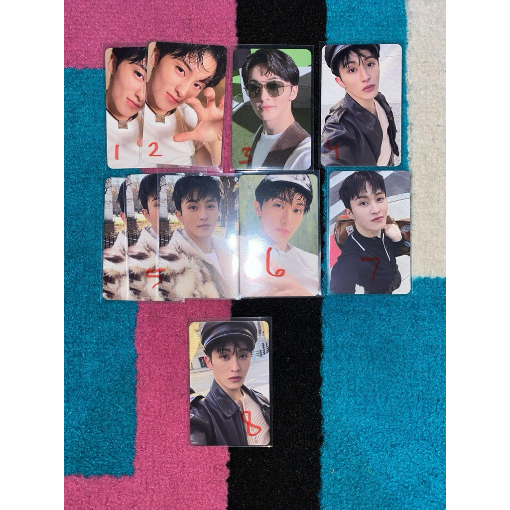 [ OFFICIAL ] THE FIRST FRUIT MARK ALBUM POB PHOTOCARD Mark maung juragang sapi square flap triology