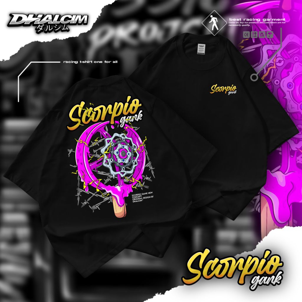 KAOS DISTRO SCORPIO GANK FUL DESIAN RACING| KAOS SCORPIO GANK, KAOS SCORPIO RACING, KAOS SCORPIO 225