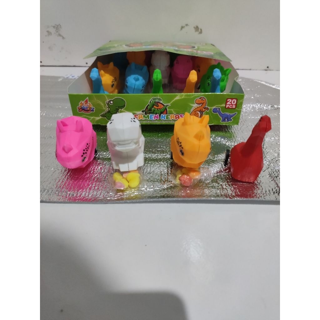 

Permen Keras Aneka Rasa Buah Berhadiah Mainan Dinosaurus isi 20 pcs