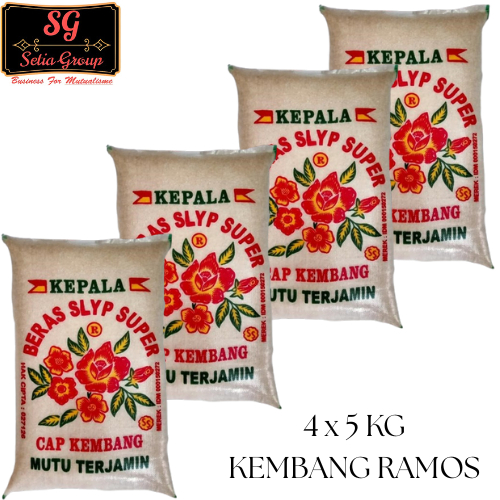 

(4x5 kg) Beras KEMBANG Beras Kemasan 5 kg