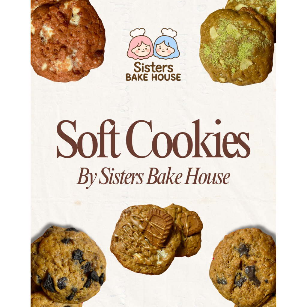 

SOFT BAKED COOKIES by Sisters Bake House