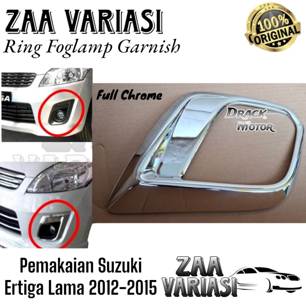 Ring Fog Lamp Garnish Fog Lamp Ertiga 2012 2013 2014 2015 // Cover Ring Foglamp Fog Lamp Suzuki Erti