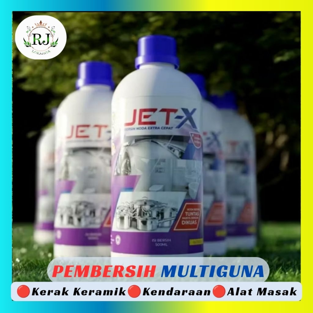 Pembersih Kerak Noda JET X Cairan Pembersih Multiguna EXTRA Cepat Penghilang Kerak Jamur Bekas Oli S