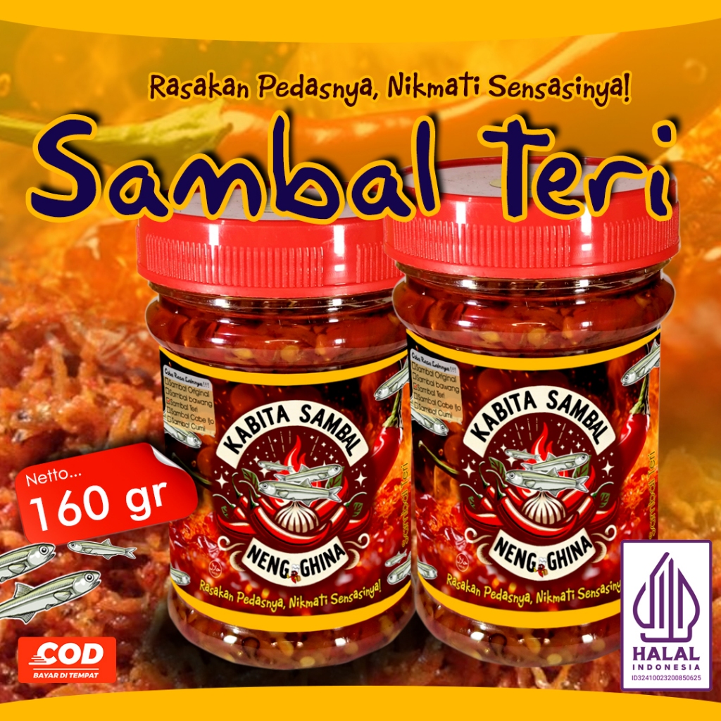 

Sambal Teri Pedas Neng Ghina Rasanya Membuat anda Ketagihan